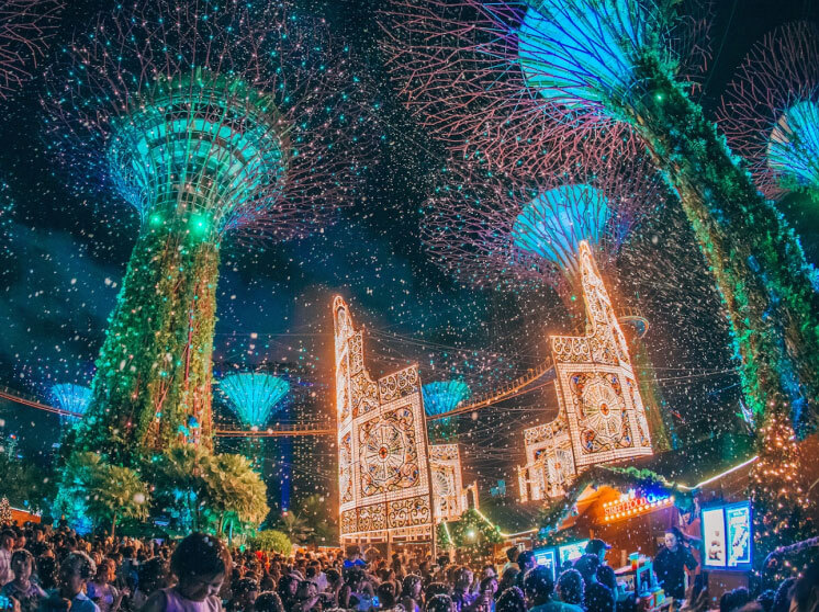 Singapore rực rỡ sắc màu mùa lễ hội cuối năm