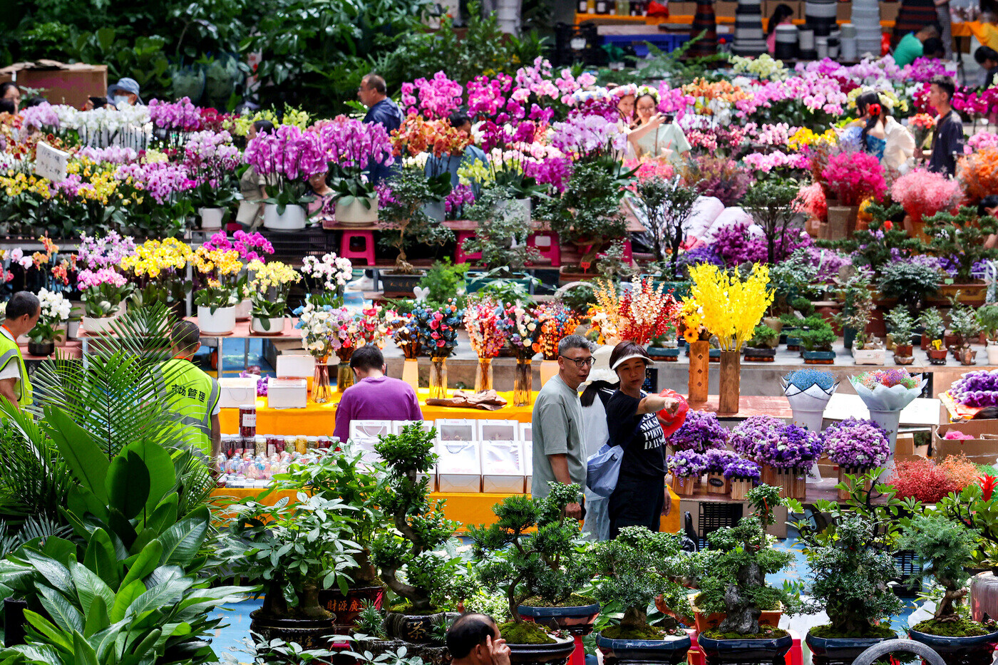 Chợ hoa Đấu Nam