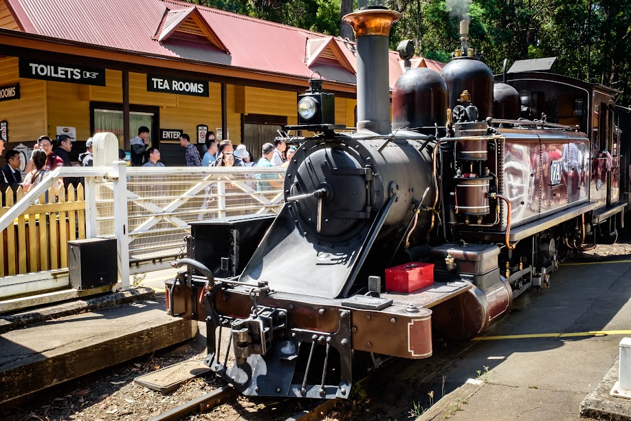 Tàu Hơi Nước Cổ Điển Puffing Billy