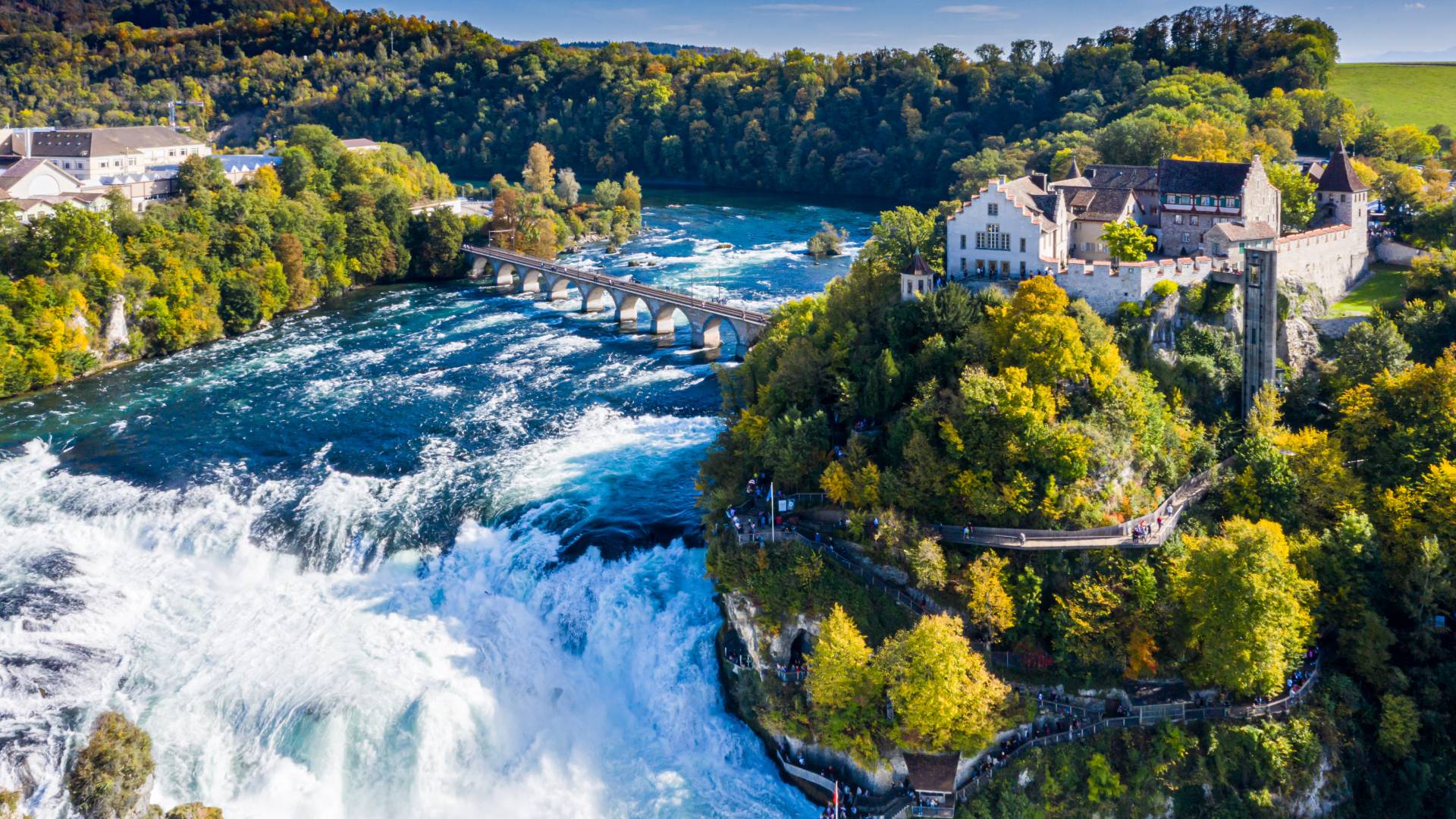 Thác Rhine Falls