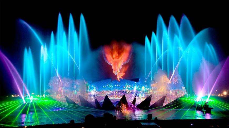 Show Nhạc Nước Wings Of Time