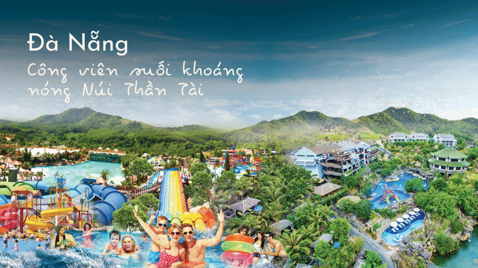 Công viên suối khóng nóng Núi Thần Tài Đà Nẵng